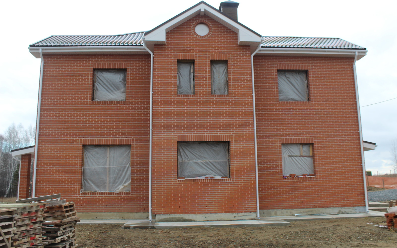 Проектирование. Строительство. Дом из кирпича.
