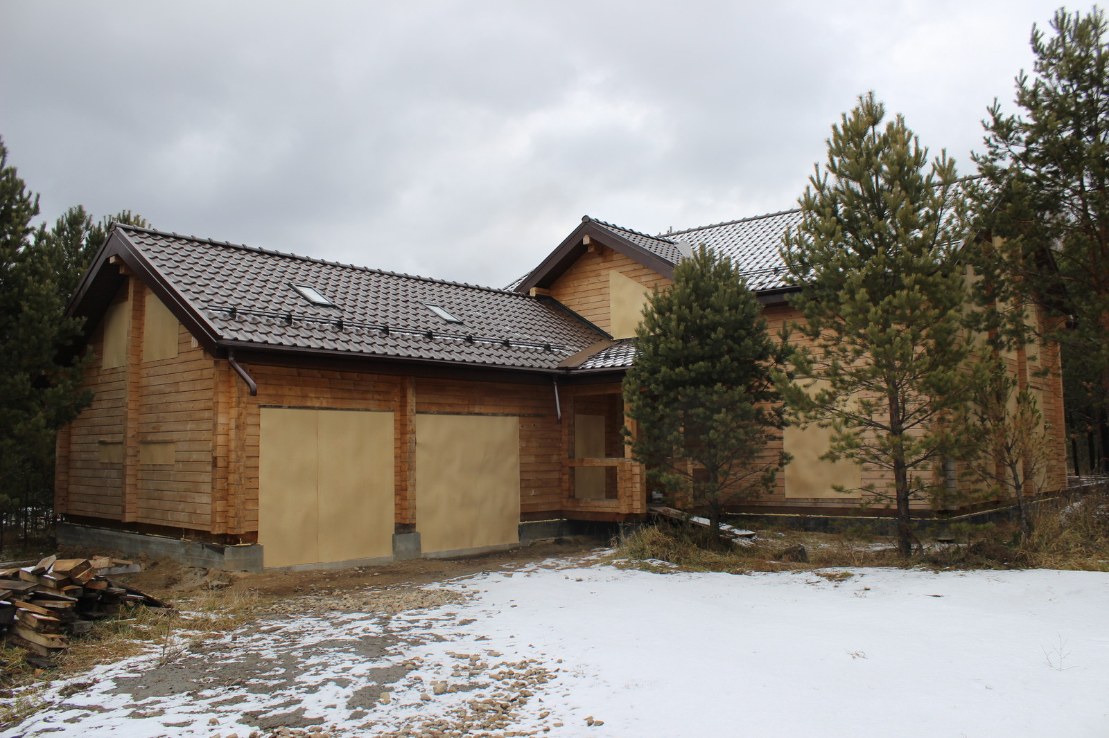 Проектирование. Строительство. Дом из клееного бруса.