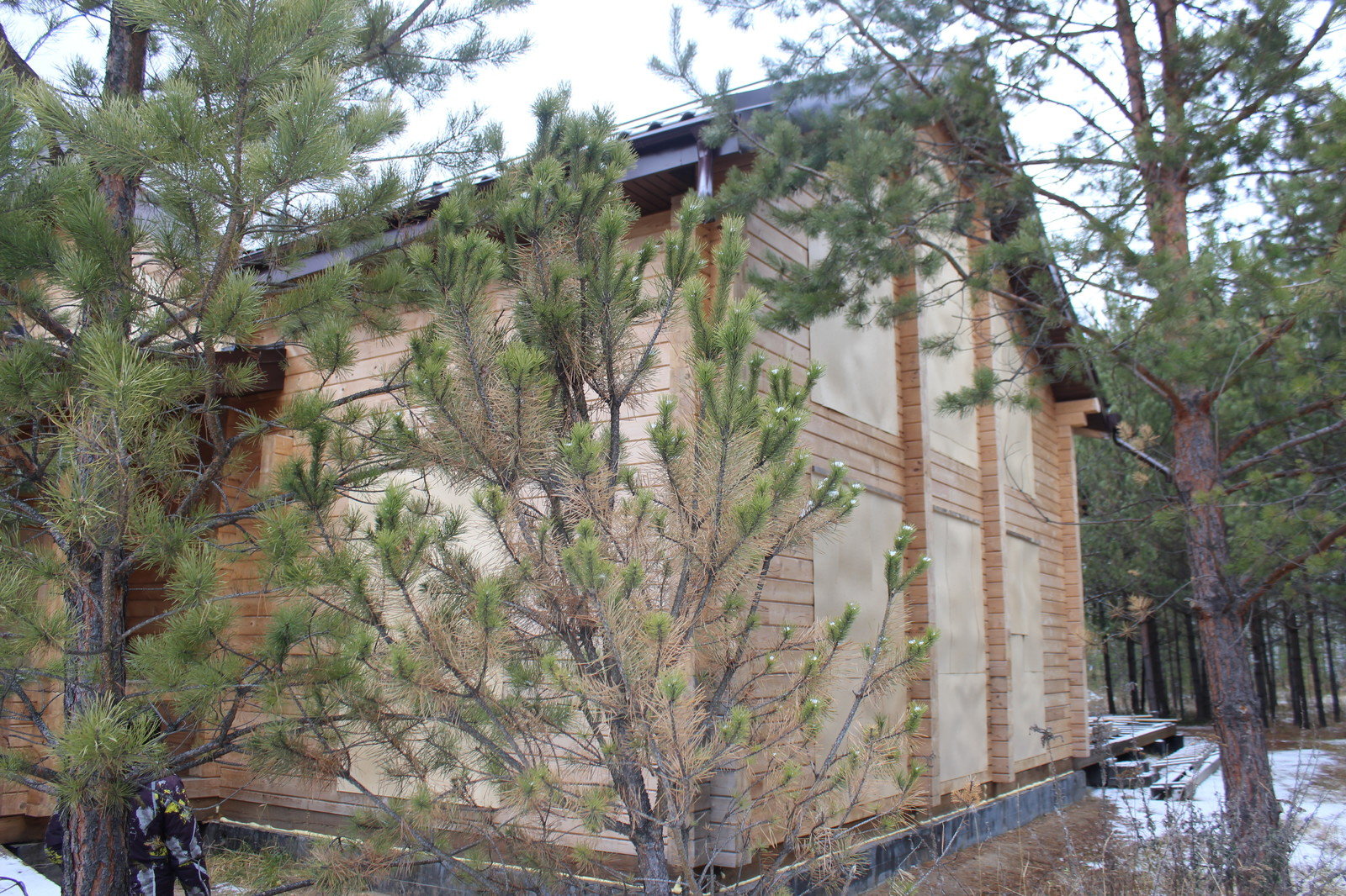 Проектирование. Строительство. Дом из клееного бруса.