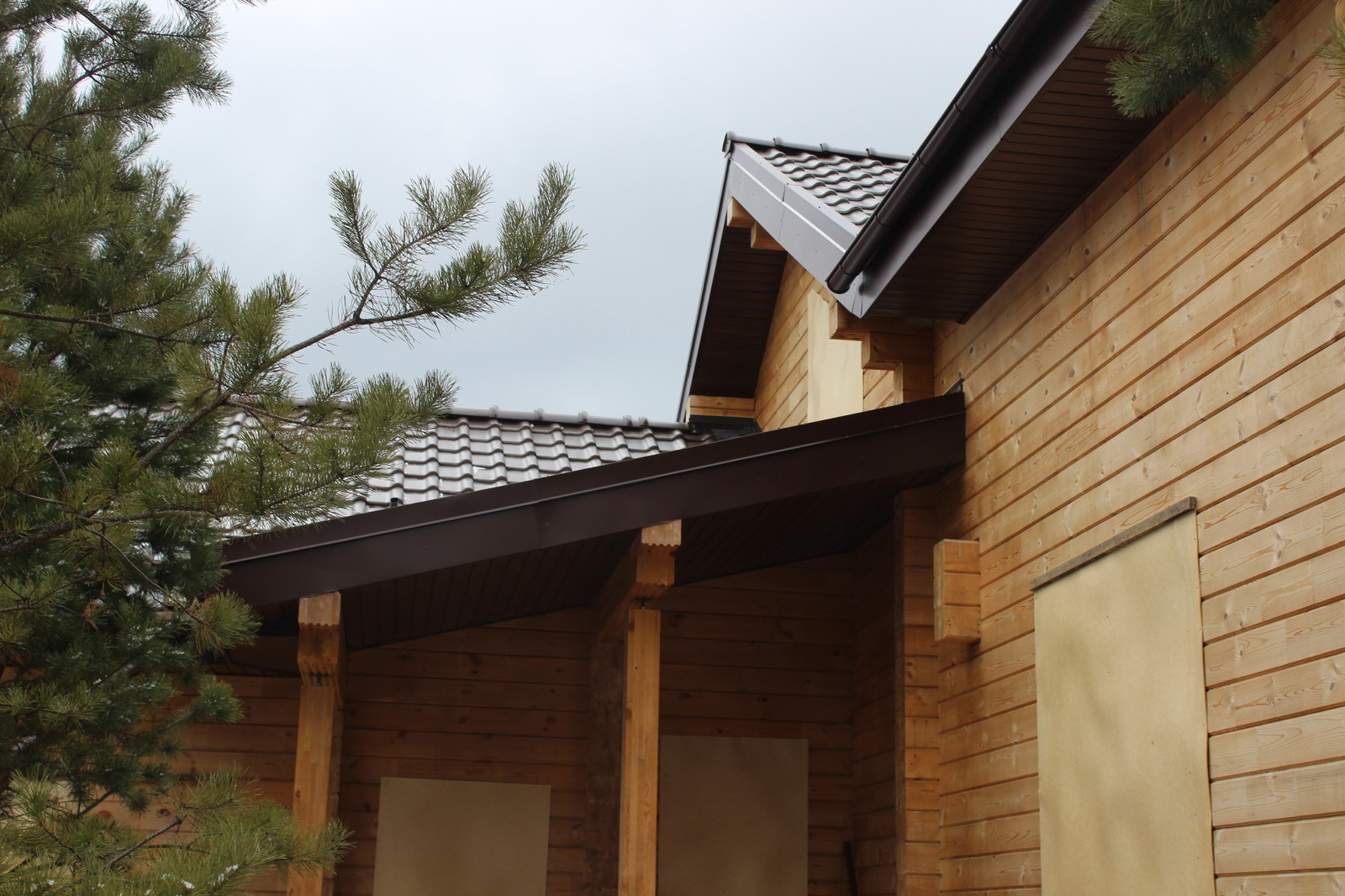 Проектирование. Строительство. Дом из клееного бруса.