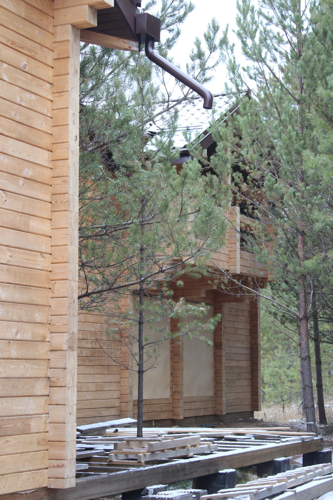 Проектирование. Строительство. Дом из клееного бруса.