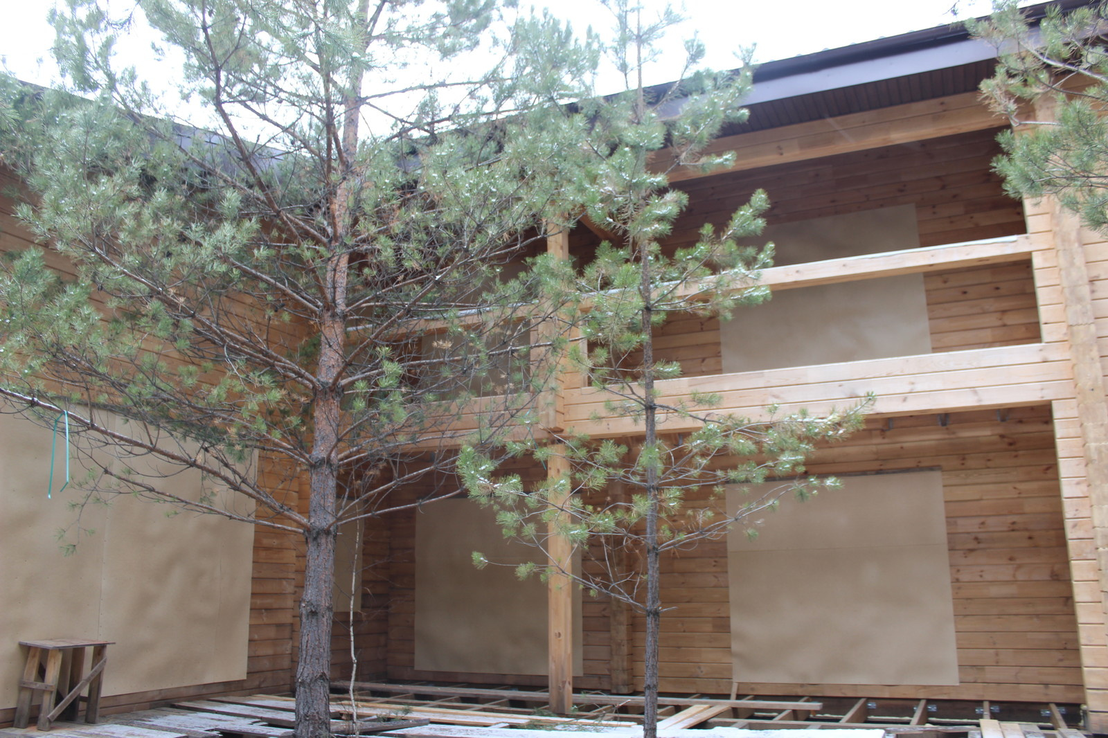 Проектирование. Строительство. Дом из клееного бруса.