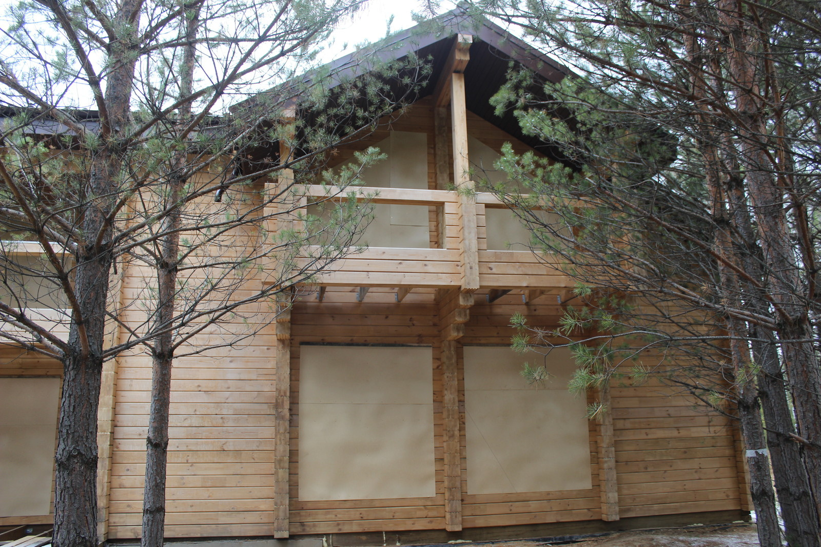 Проектирование. Строительство. Дом из клееного бруса.