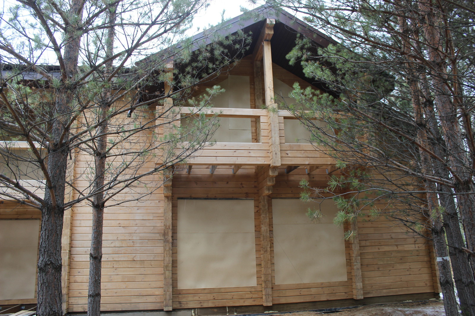 Проектирование. Строительство. Дом из клееного бруса.