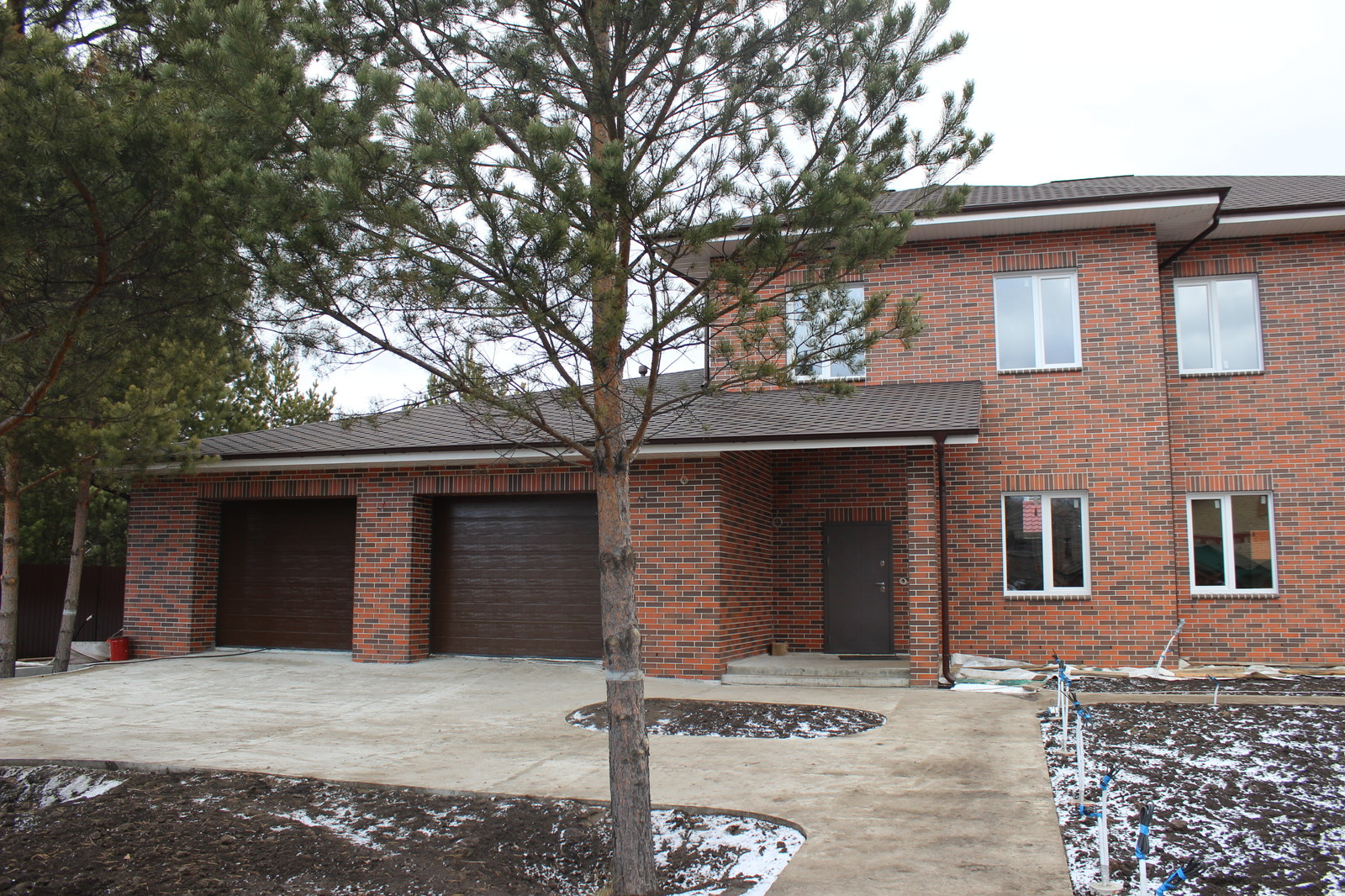 Проектирование. Строительство. Дом из кирпича. Площадь 400 кв.м.