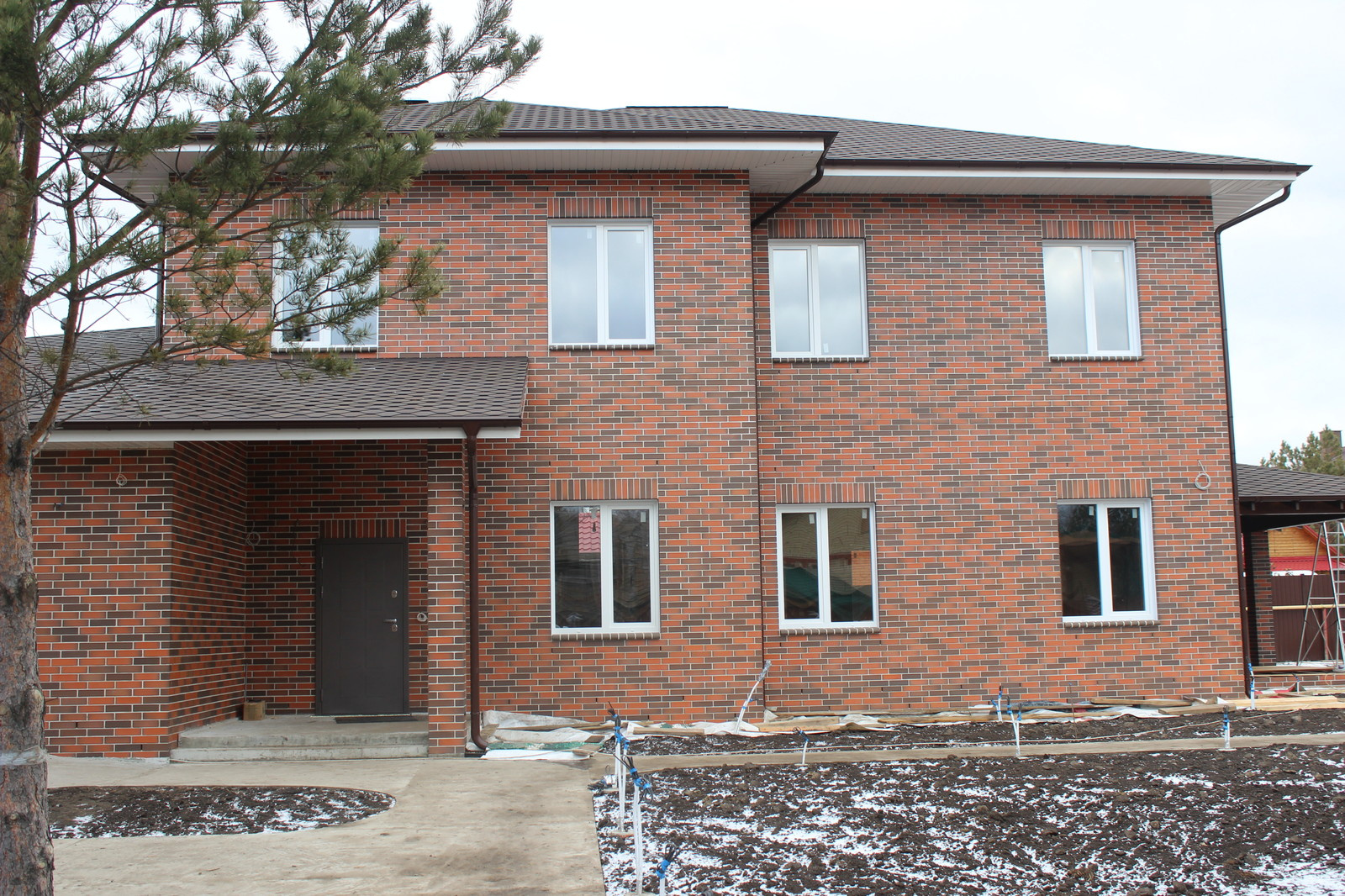 Проектирование. Строительство. Дом из кирпича. Площадь 400 кв.м.