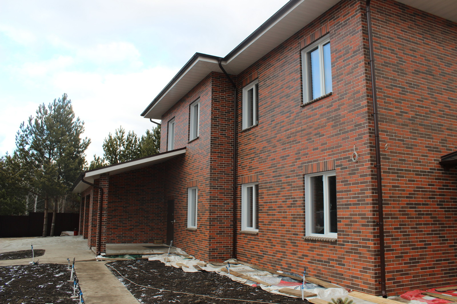 Проектирование. Строительство. Дом из кирпича. Площадь 400 кв.м.