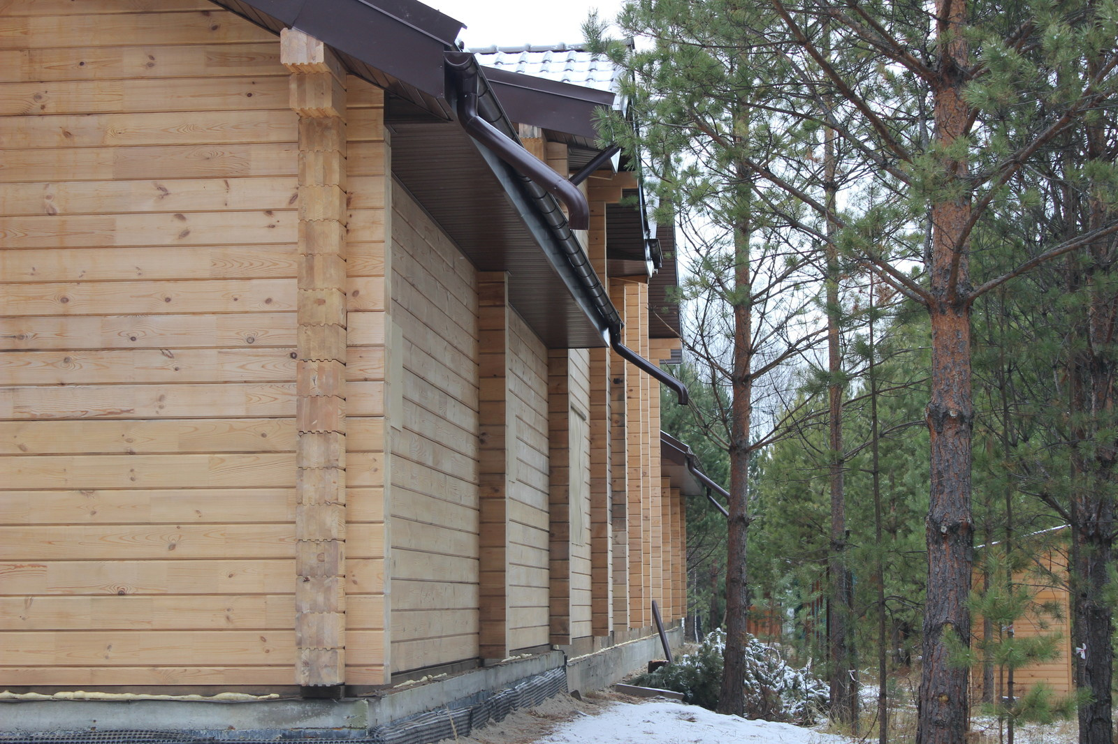 Проектирование. Строительство. Дом из клееного бруса.