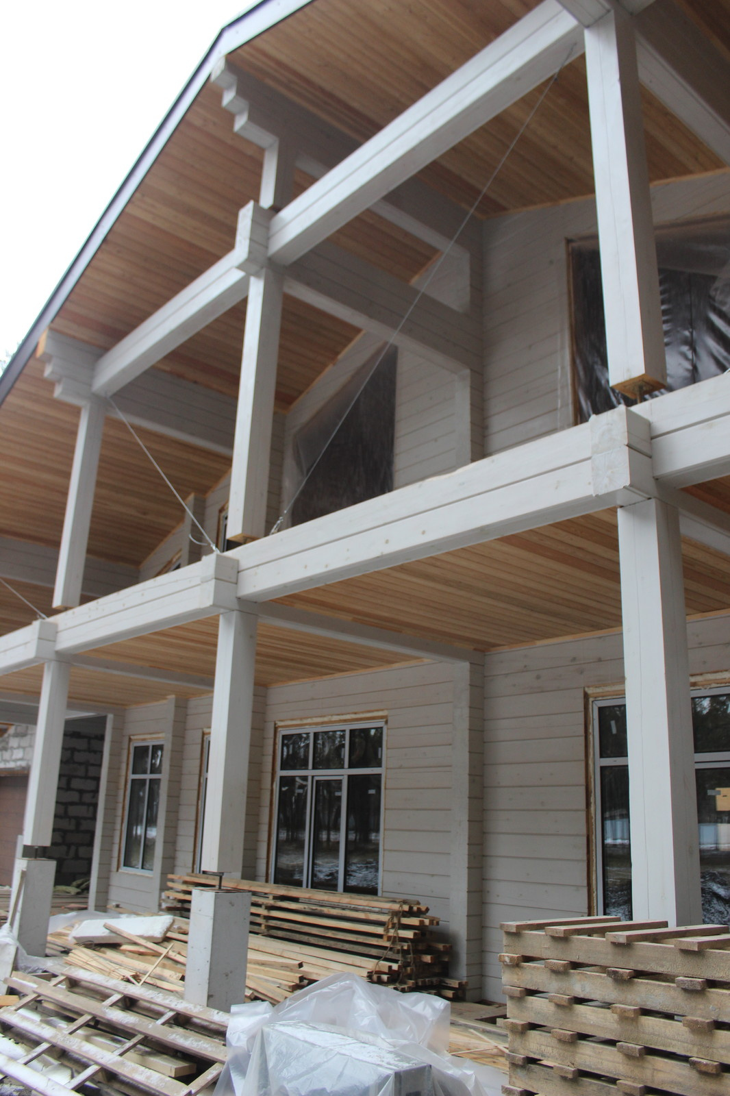 Проектирование. Строительство. Дом из клееного бруса.