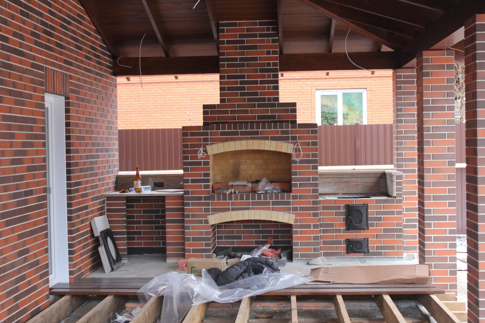 Проектирование. Строительство. Дом из кирпича. Площадь 400 кв.м.