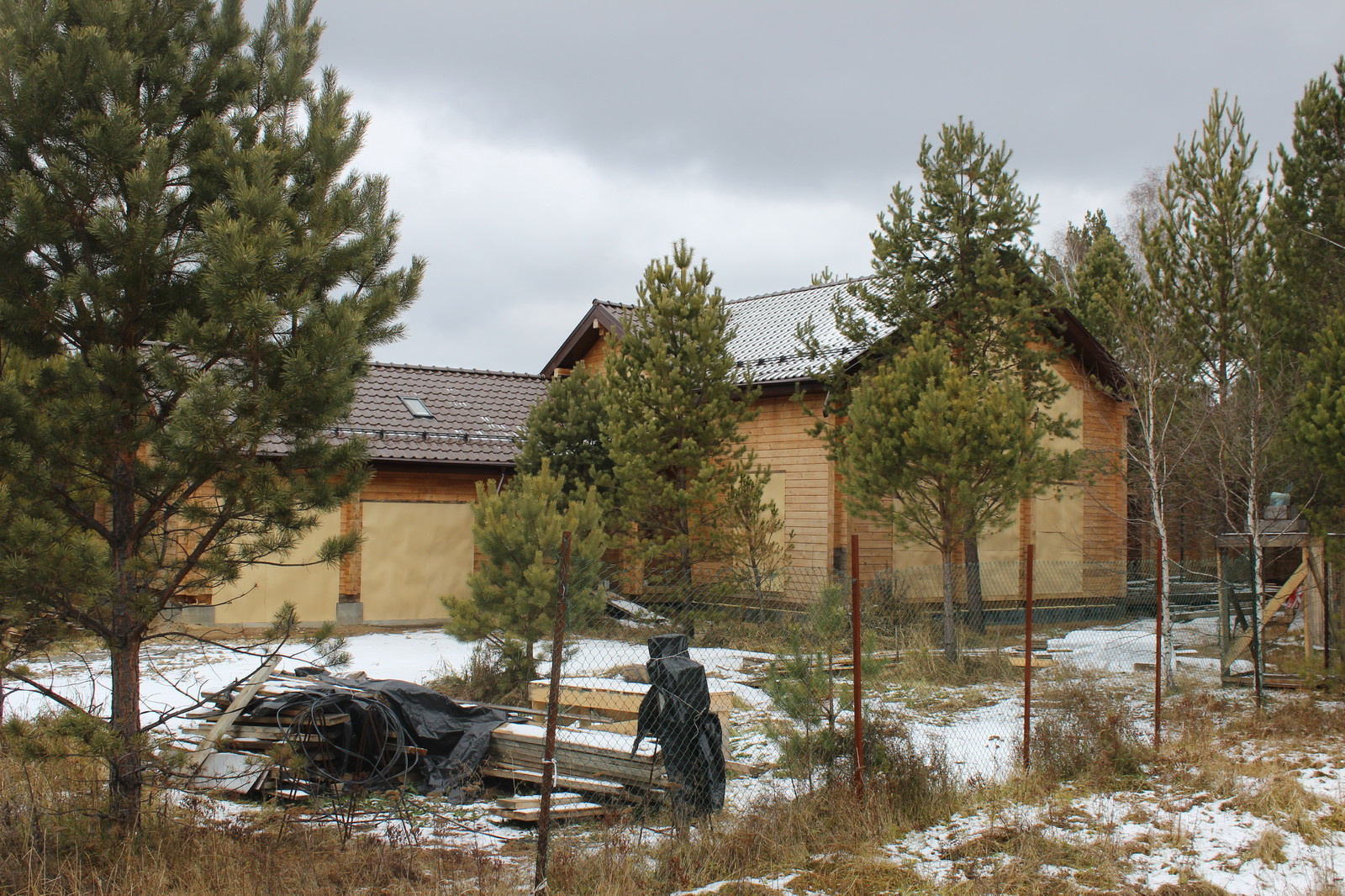 Проектирование. Строительство. Дом из клееного бруса.