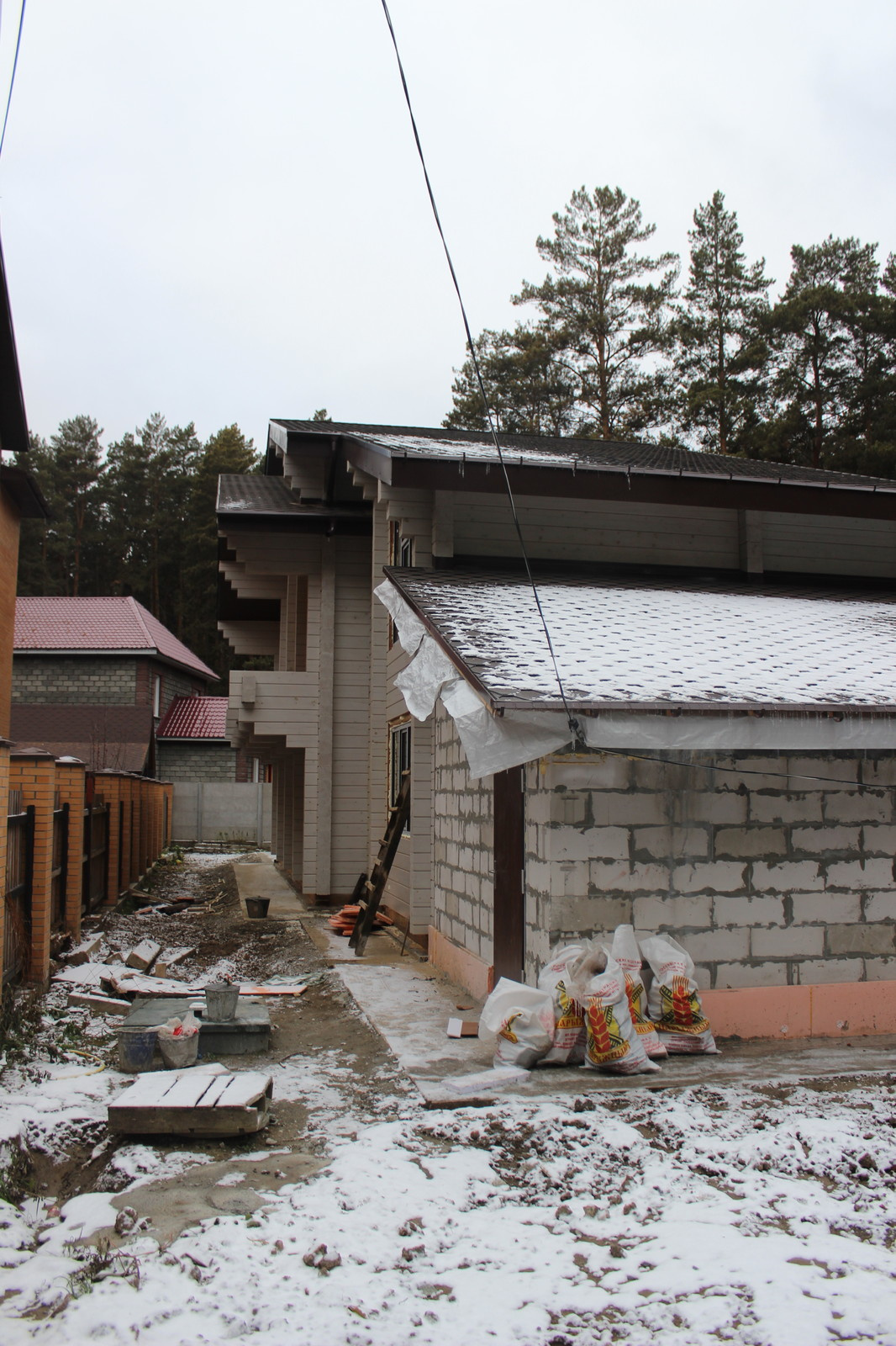 Проектирование. Строительство. Дом из клееного бруса.