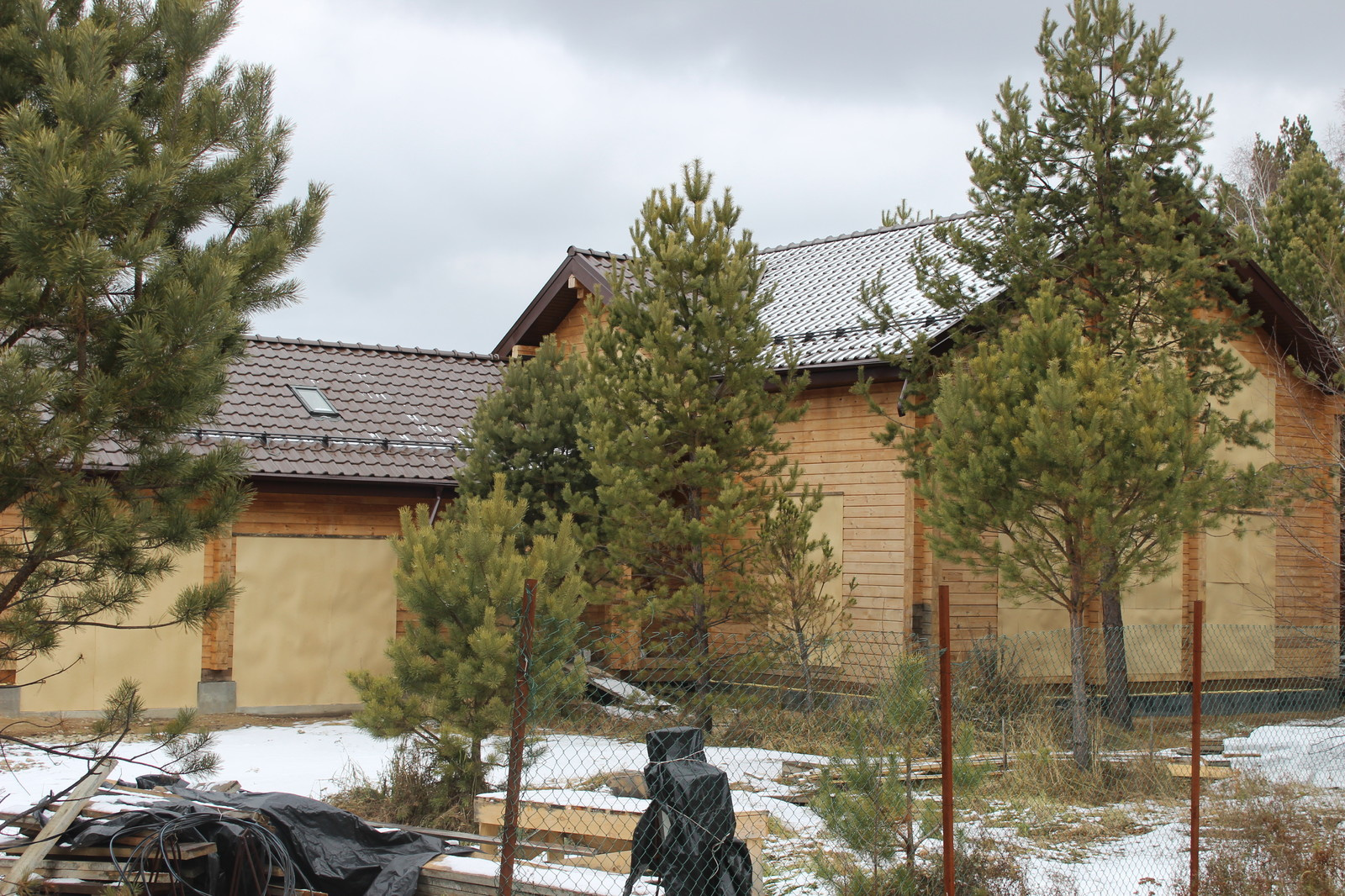 Проектирование. Строительство. Дом из клееного бруса.