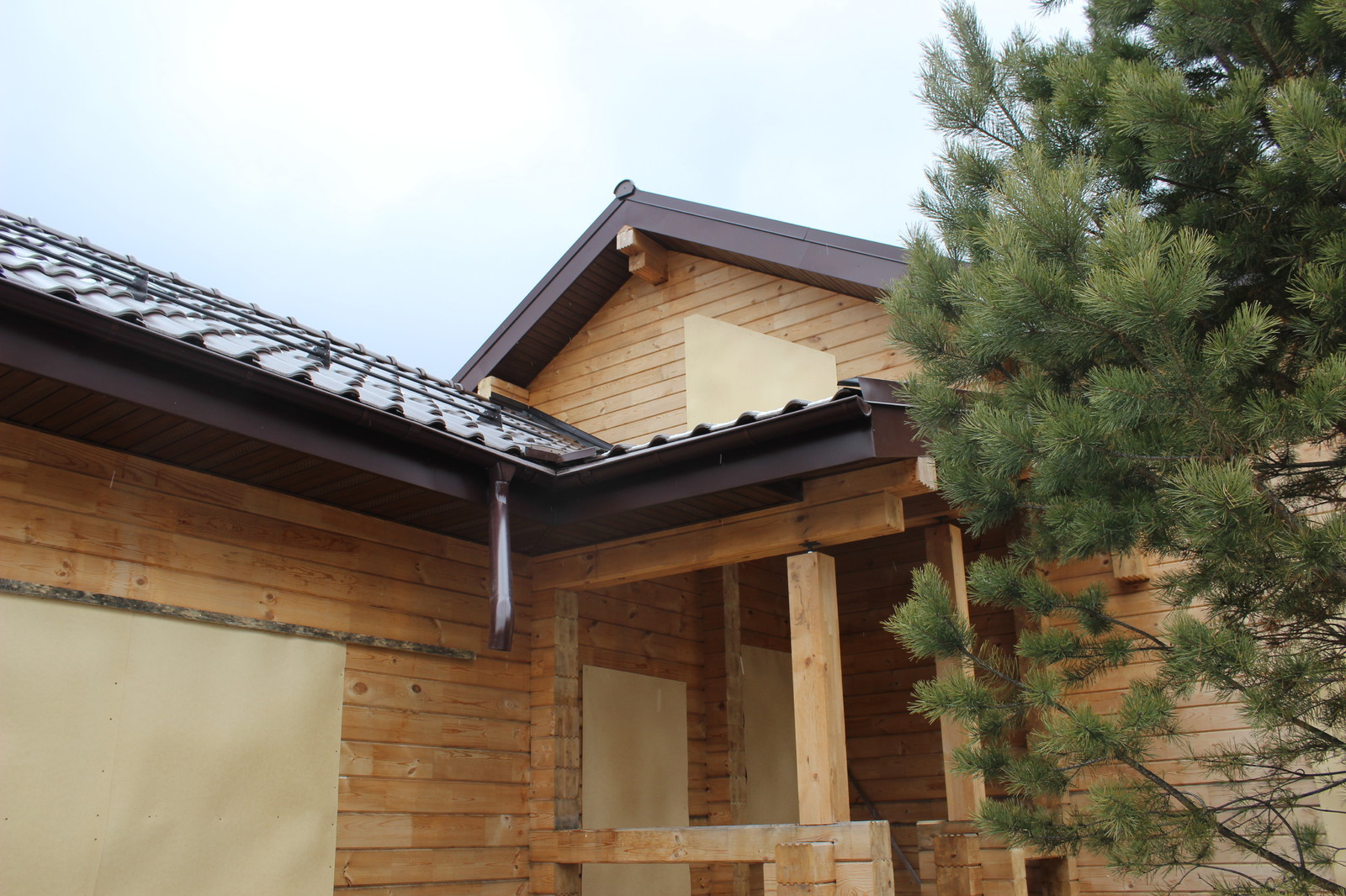 Проектирование. Строительство. Дом из клееного бруса.