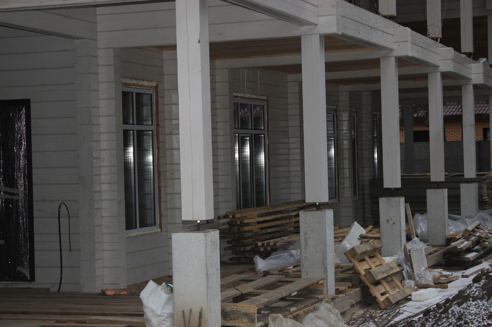 Проектирование. Строительство. Дом из клееного бруса.