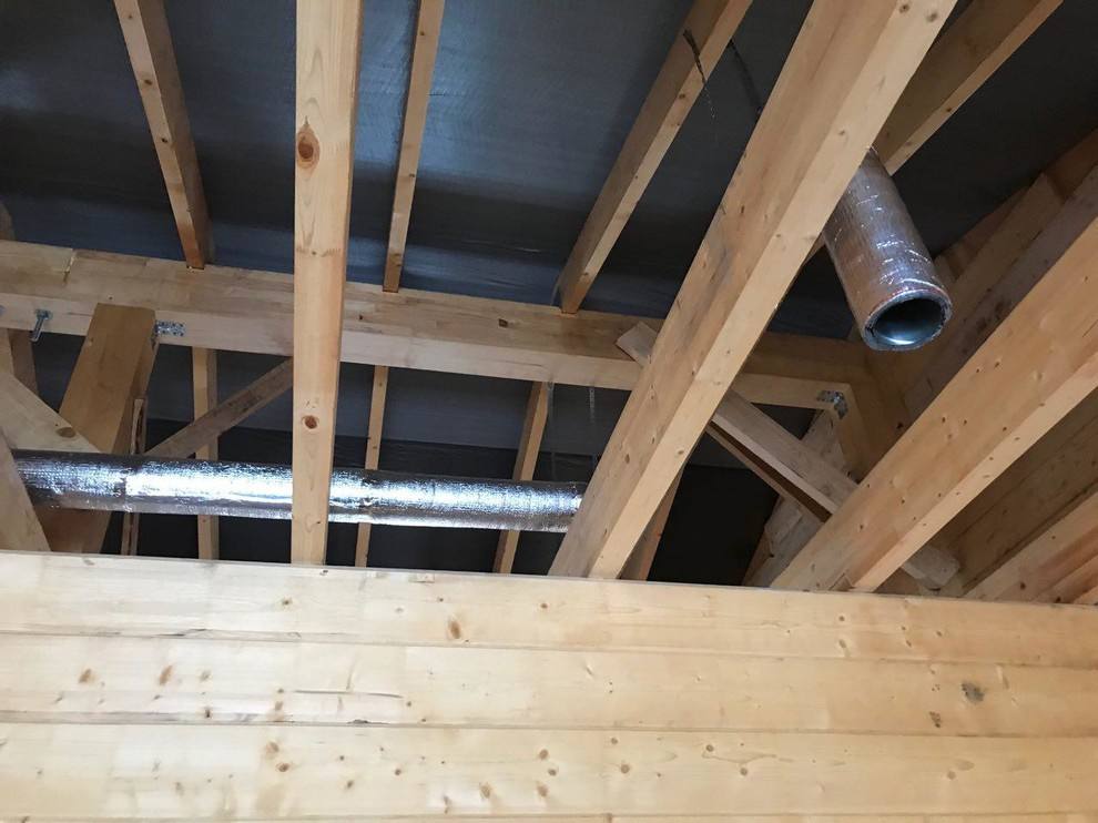 Вентиляция в коттедже в ДНЦ Звенящие кедры Тюмени