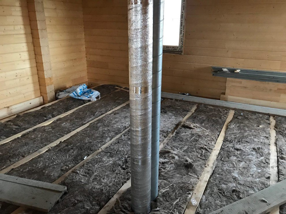 Вентиляция в коттедже в ДНЦ Звенящие кедры Тюмени