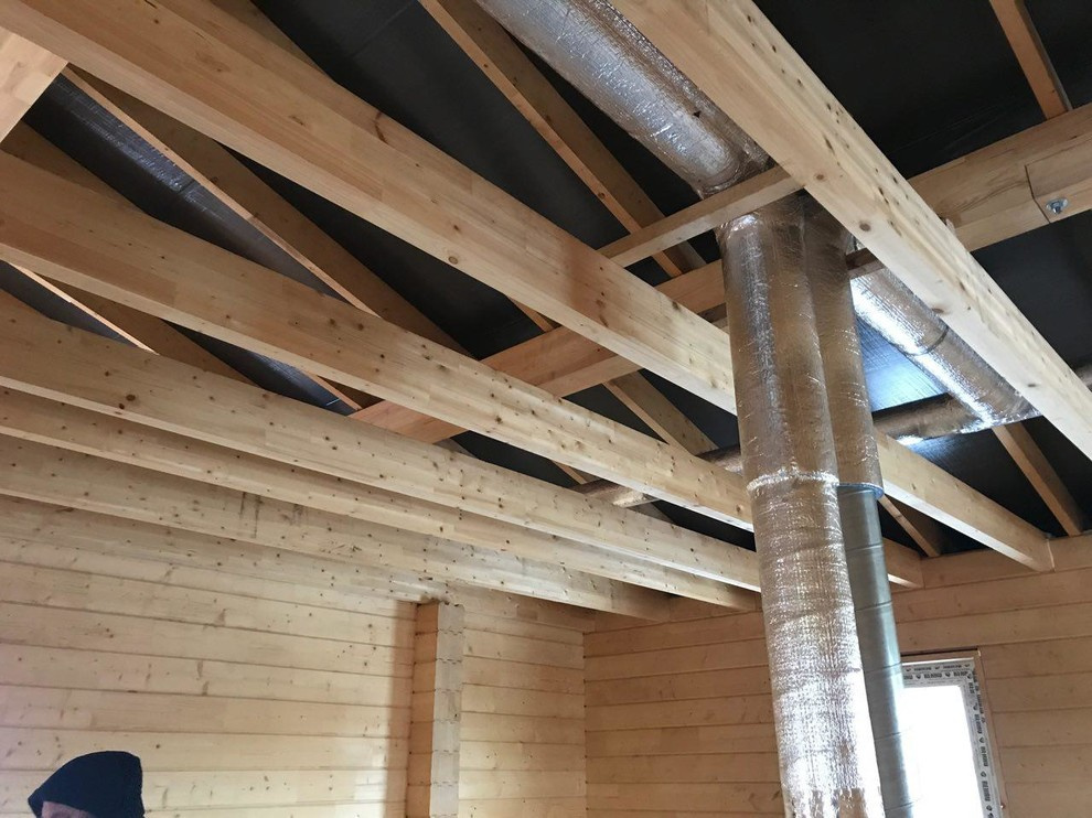 Вентиляция в коттедже в ДНЦ Звенящие кедры Тюмени