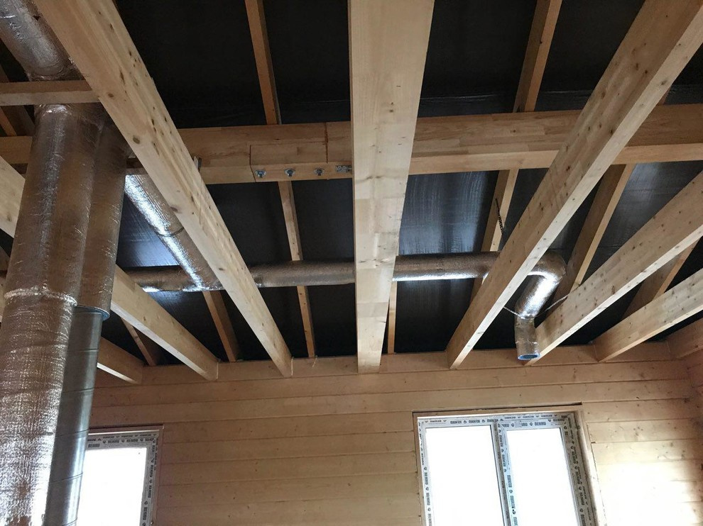 Вентиляция в коттедже в ДНЦ Звенящие кедры Тюмени