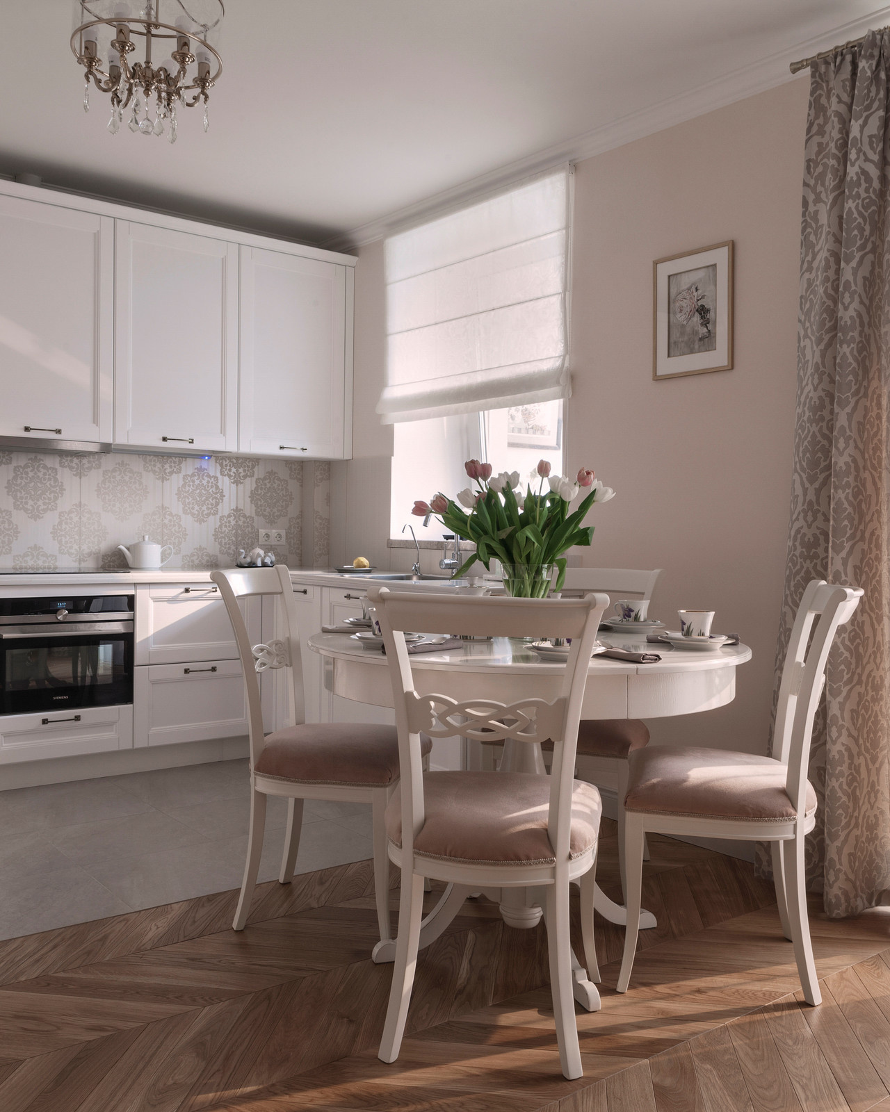 Дизайн трехкомнатной квартиры на Истринской  г. Москва