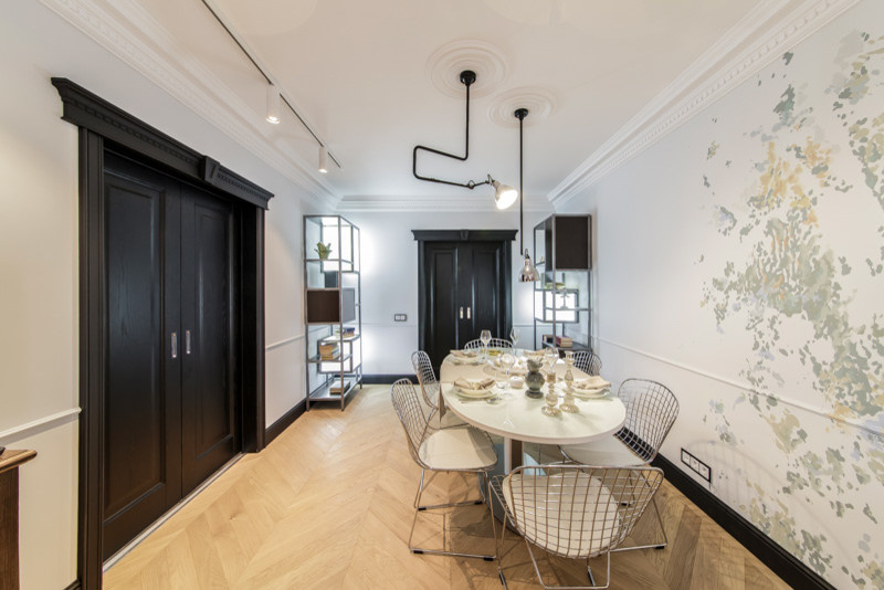 Паркет в стиле "Французская елка" из дуба