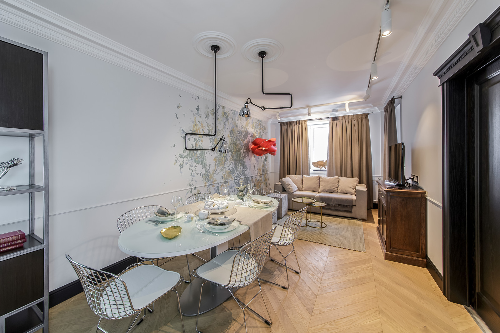 Обложка проекта: Паркет в стиле "Французская елка" из дуба