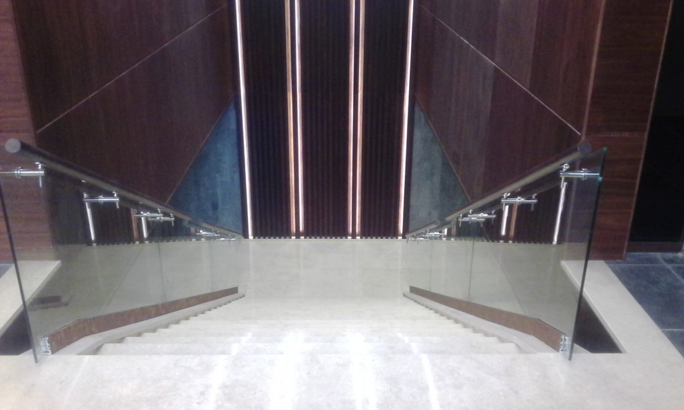 Обложка проекта: Лестница из мрамора гостиница Марриотт