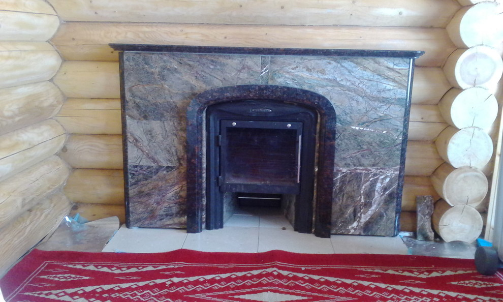 Камин в баню