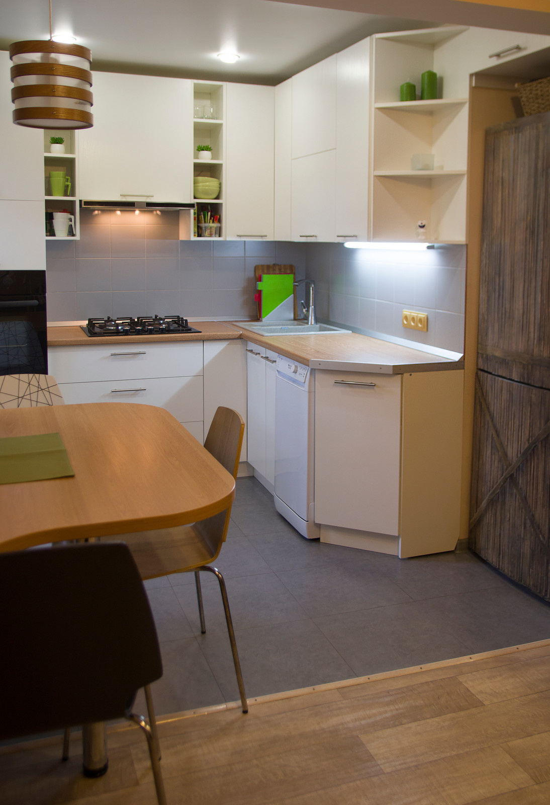 Кухня-гостиная. Реализация