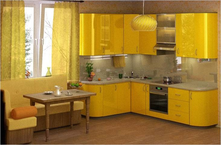 Теплый желтый