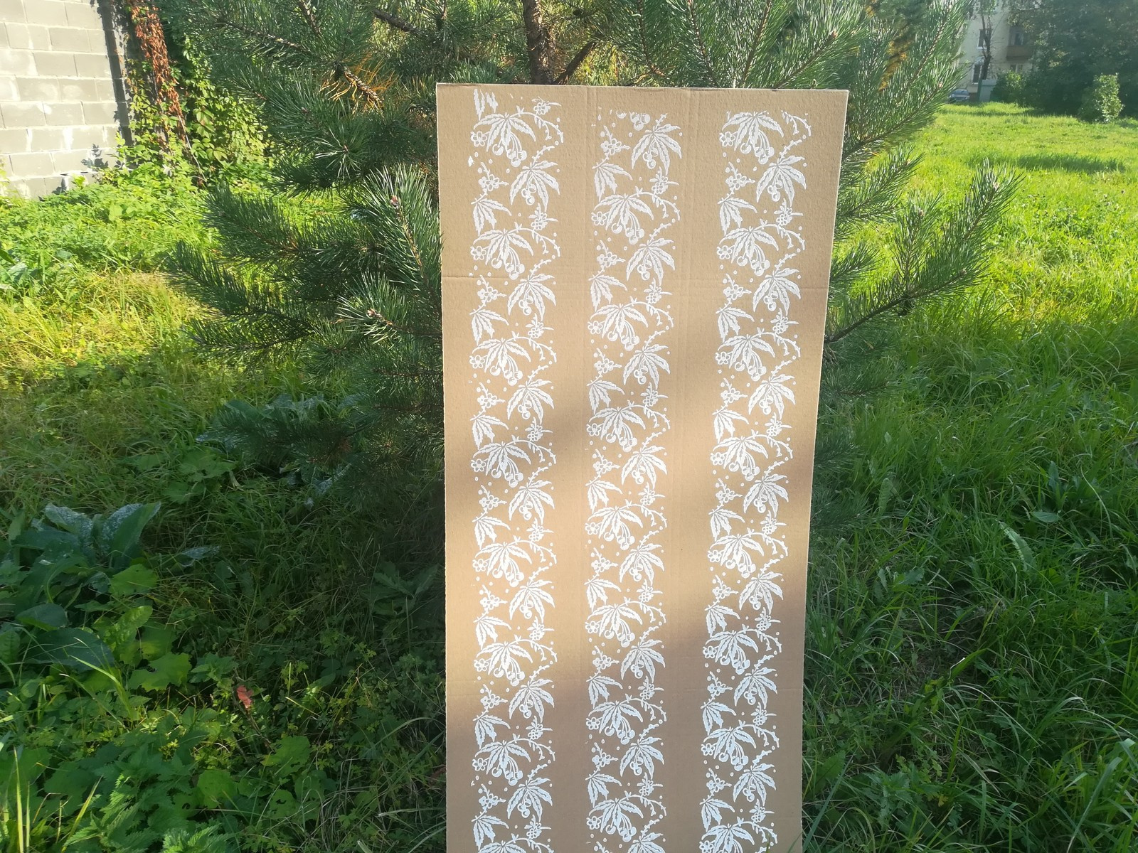 Узорный валик "Китайская вишня"