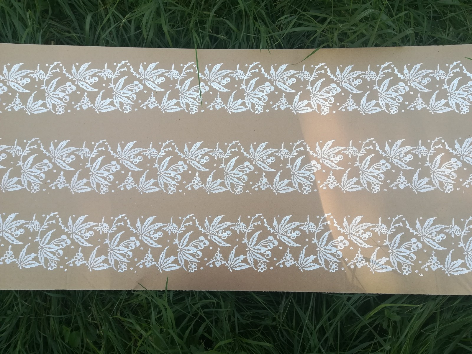 Узорный валик "Китайская вишня"