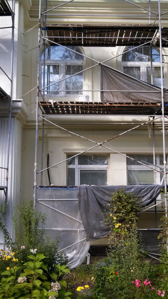 Ремонт фасада коттеджа