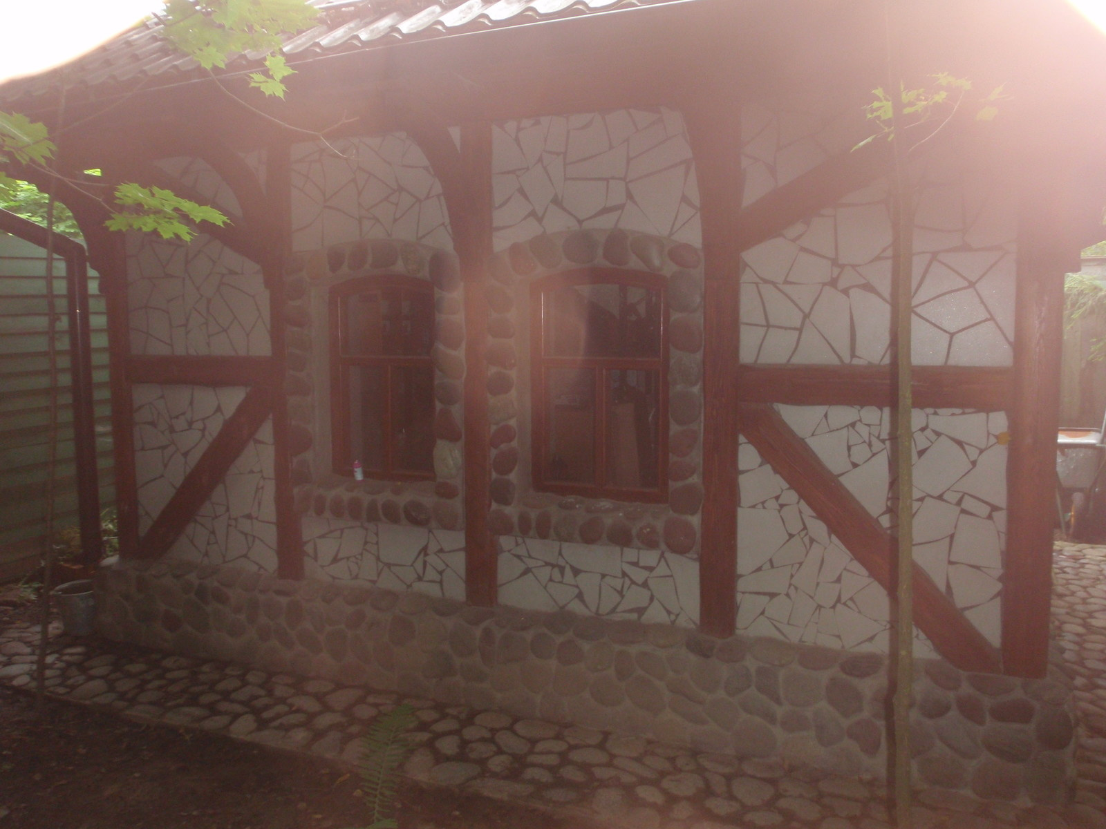 Ремонт фасада коттеджа