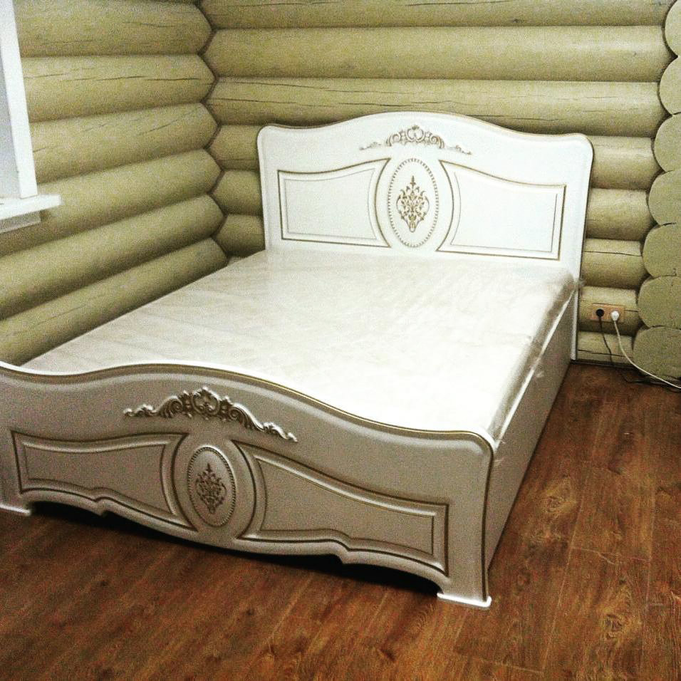 Обложка проекта: Кровать в дом из бруса