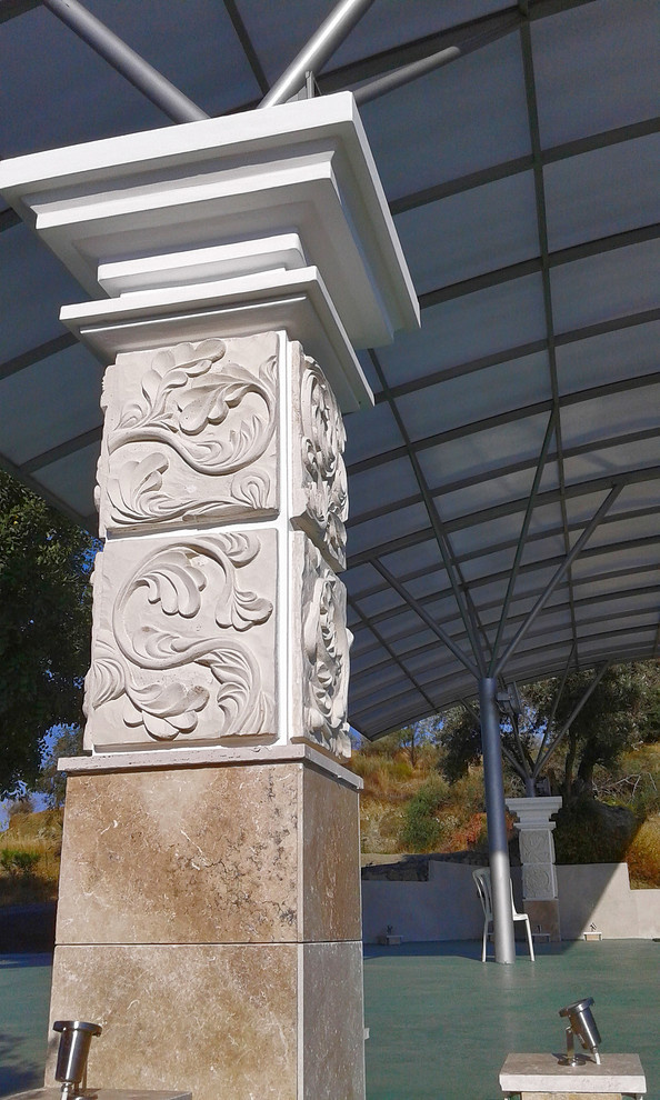 The design of a Golf driving range, driving range. Cyprus.