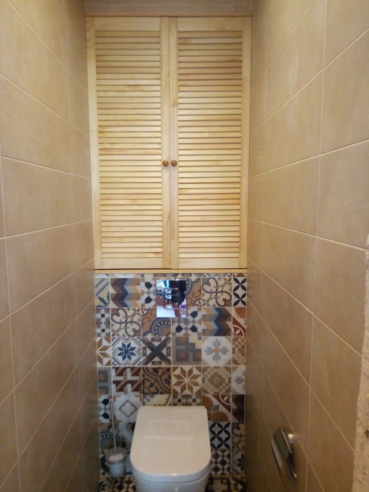 Обложка проекта: Ванная комната и санузкл в хрущевке под ключ.