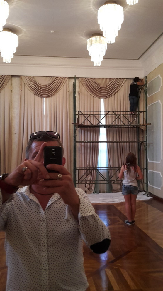 Design a Banquet hall. Embassy of Russia in Cyprus. Nicosia.