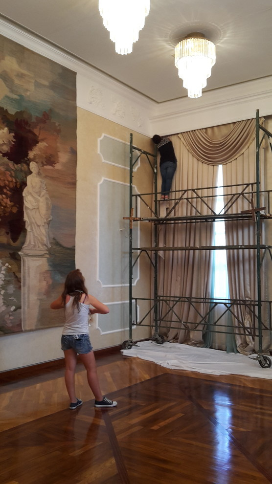 Design a Banquet hall. Embassy of Russia in Cyprus. Nicosia.