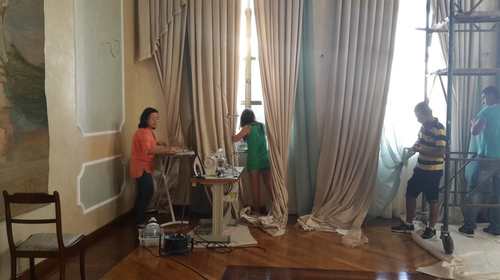 Design a Banquet hall. Embassy of Russia in Cyprus. Nicosia.