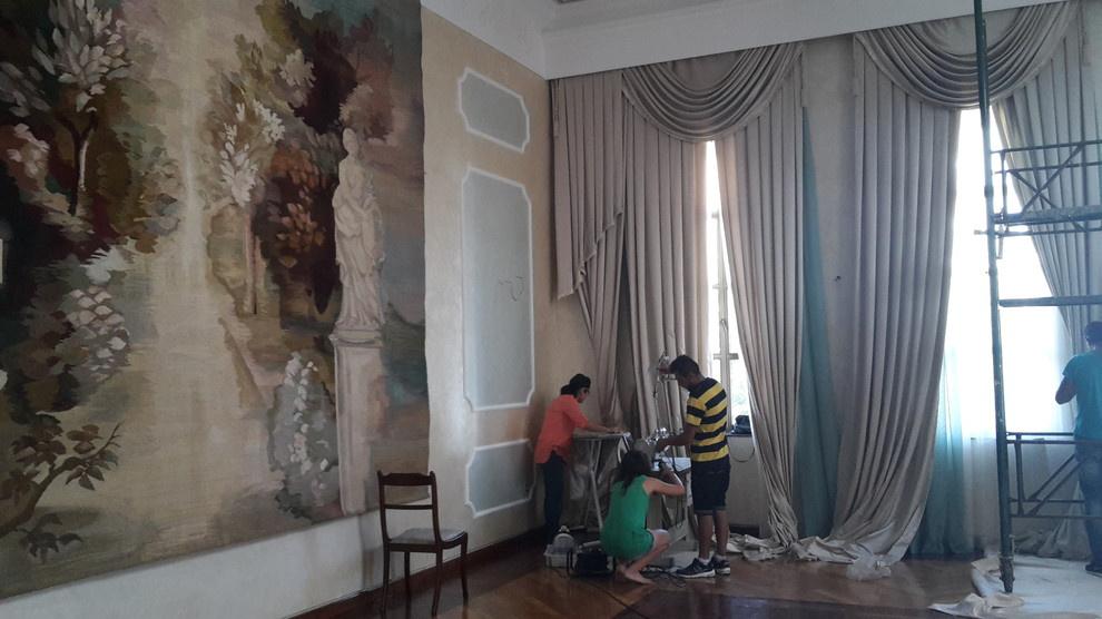 Design a Banquet hall. Embassy of Russia in Cyprus. Nicosia.