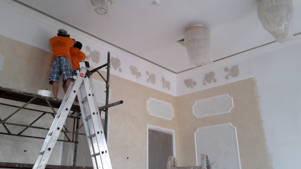 Design a Banquet hall. Embassy of Russia in Cyprus. Nicosia.
