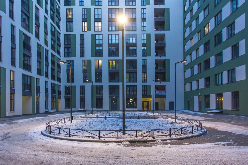 Фасады и прилегающие территории