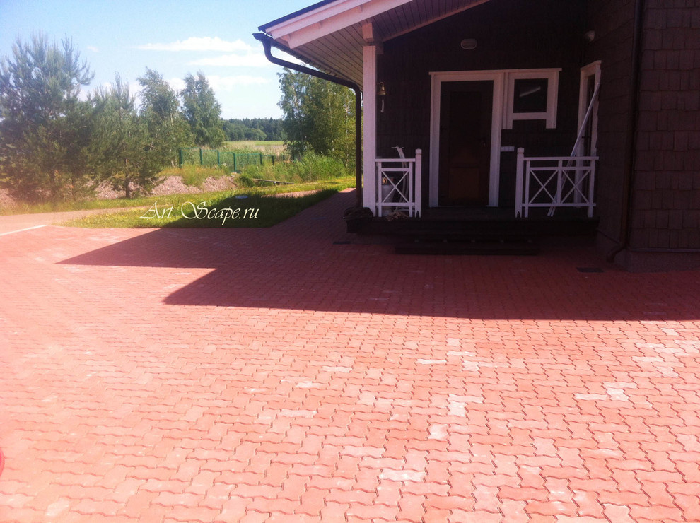 Устройство плиточного мощения