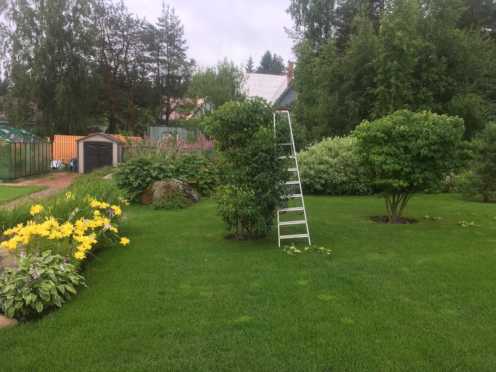 Ландшафтный дизайн является живым искусством.