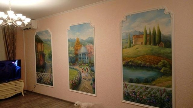 Фрески -живопись