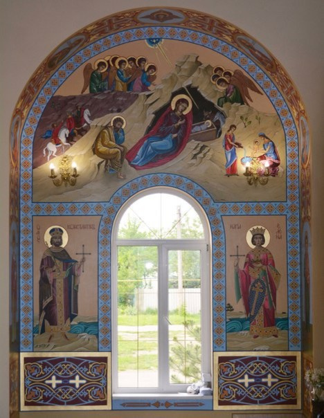 Фрески -живопись