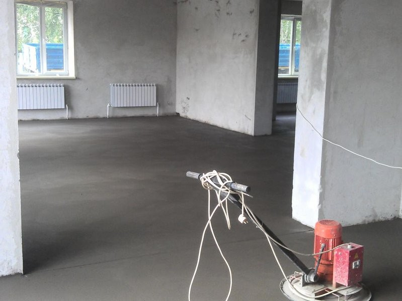 Полусухая стяжка пола