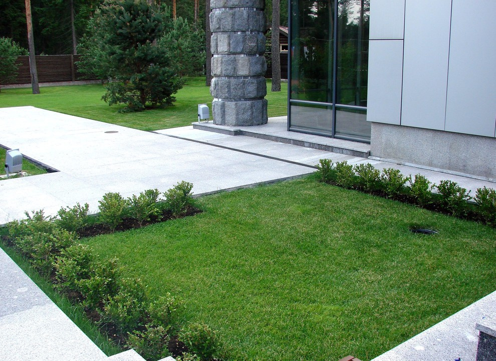 Минимализм в ландшафтном дизайне