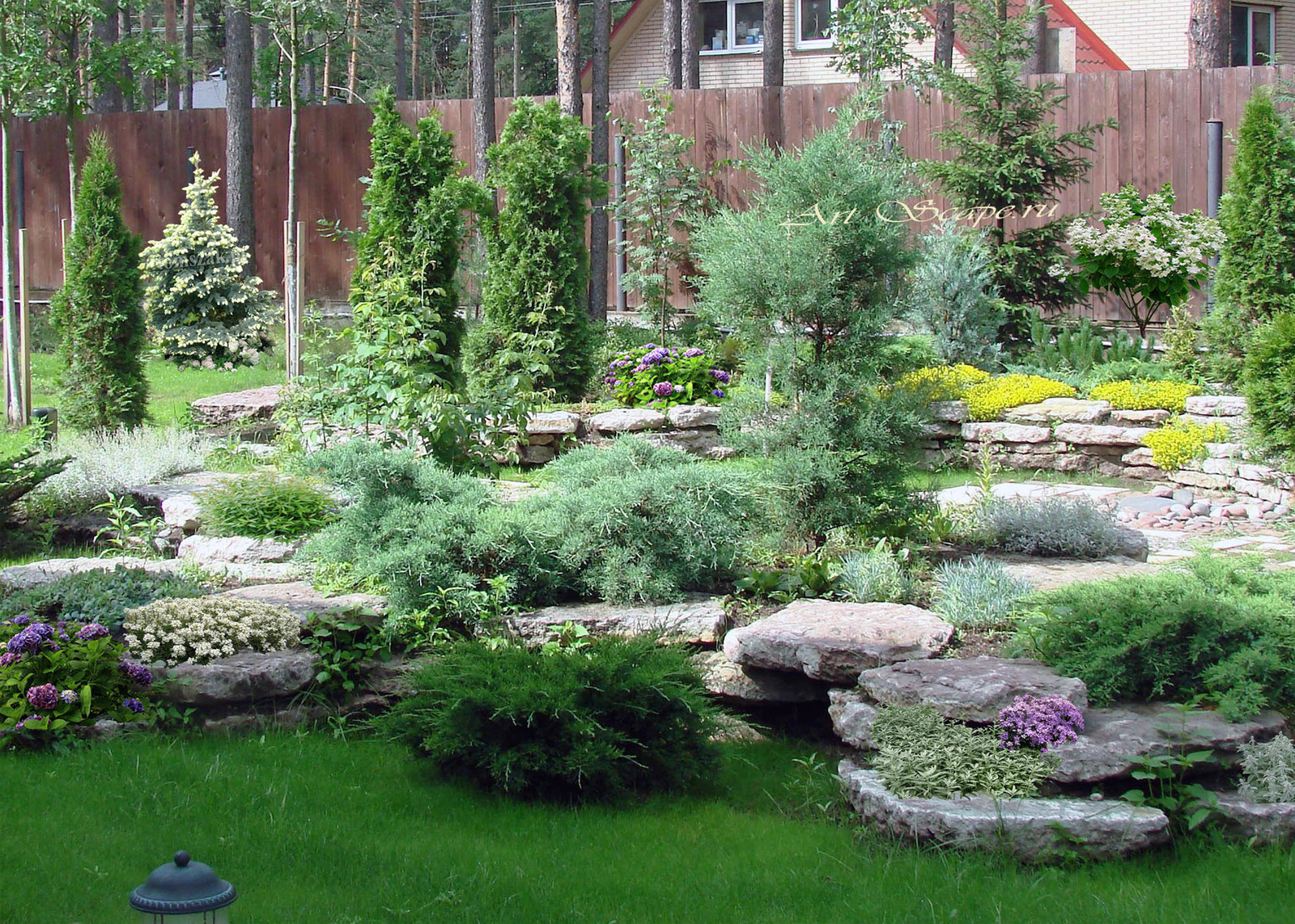 Каменная терраса